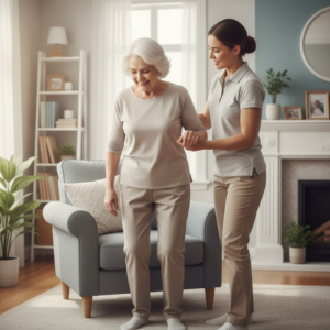 personalized support during recovery or during the absence of a caregiver with infinity care