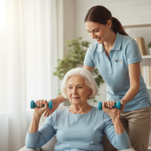 range of motion and strengthening exercises with infinity care